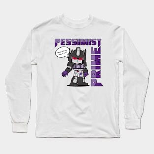 Pessimist Prime Long Sleeve T-Shirt